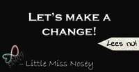 Let's make a change Let's make a change