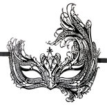 Open venetiaans masker