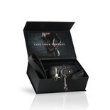 Kunstleren halsband